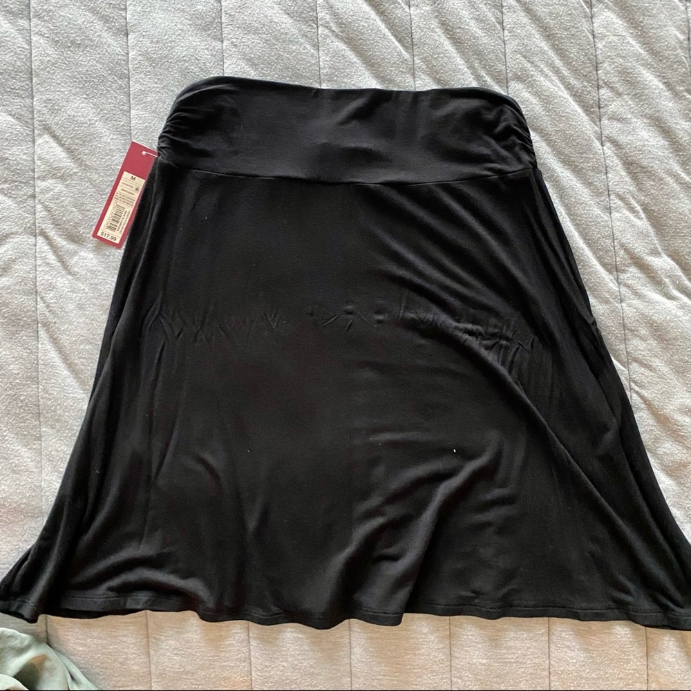 Black Flowy Skirt